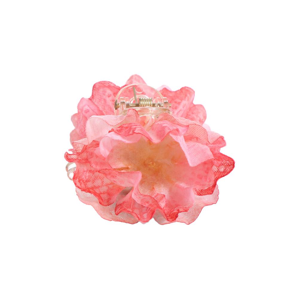 

Small Cloth Flower Hair Claw Korean Style Simulated Flower Children Hair Catches Headdress Hair Accessories Hair Crab Clip Party рожевий