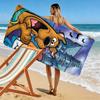 Scooby-Doo Cartoon 2D Flat Print Beach Towel, Large Soft Quick Dry Towel for Beach Camping SwimmingZSTJ0915292
