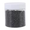 Badminton String Protector Nylon 12 Badminton Grommets 0.10x0.3in Badminton Racket Line Hole Protector Set Black