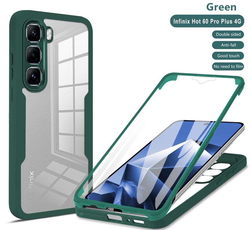 Infinix HOT60Pro Qicai Transparent Phone Case for HOT60/ HOT60i