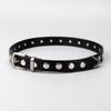 Y2k Punk Rivet Belts Vintage Jeans Belt Fashion PU Leather Waistband