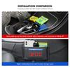 UNYDV1 For Volkswagen VW Leather Car Storage Pocket Phone Holder Seat Side Sundries Bag Beetle CC B5 B6 B7 EOS GTI MK2 MK4 MK5 MK6