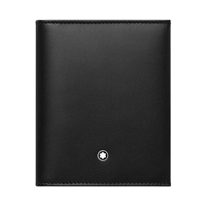 

Montblanc Multi-Purpose Leather Card Holder Regular Men Accessories Black 118283 Basic Set (Bag+Dust Bag)