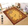 The Empire of Tamriel Retro Map Rugs Fantastic Rug Popular Rug Magic Rug Retro World Map Rug Geography Themed Carpet Co Ol Rug