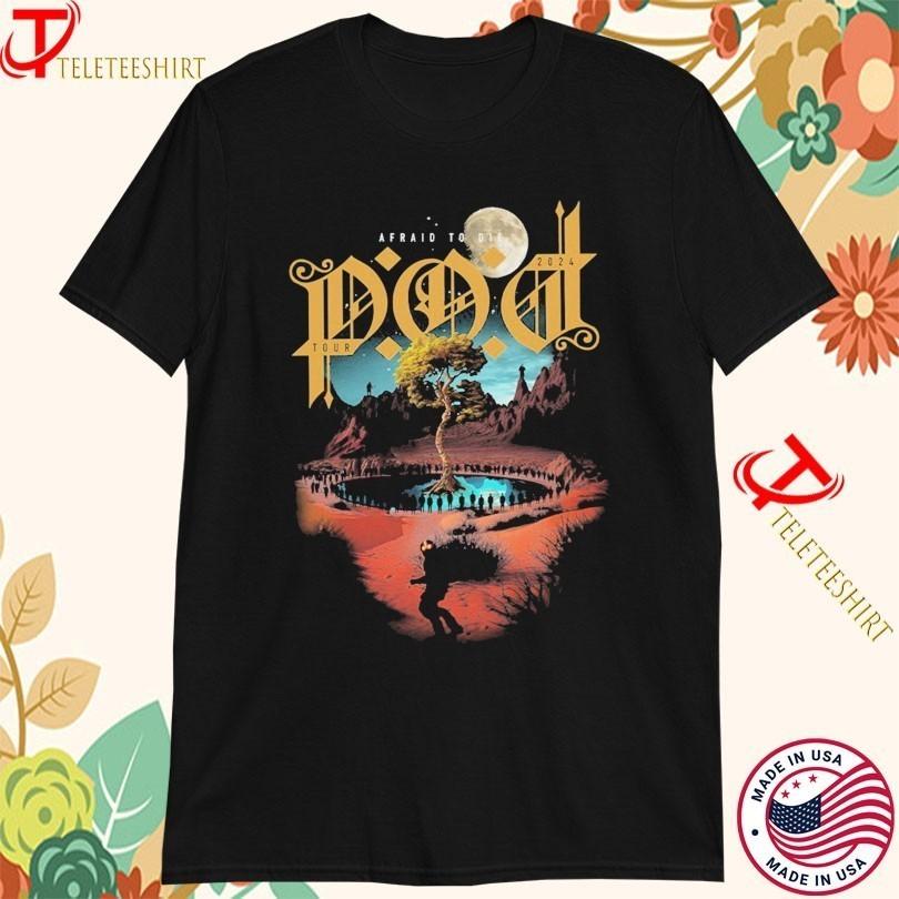 

Payable On Death Pod Afraid To Die World Tour 2024 Tshirt Unisex T-Shirt M