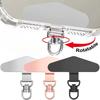 360° Rotation Metal Steel Phone Tether Tab Cell Phone Lanyard Patch Gasket Universal Cellphone Lanyard Safety Connecter Piece