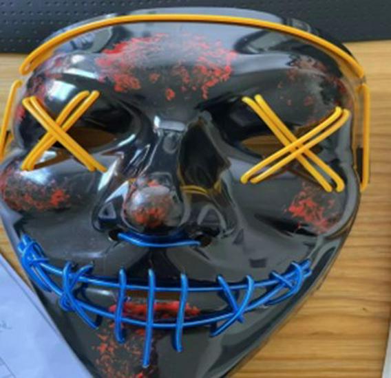 EL Luminous Funny Halloween Mask - Hot Selling Style