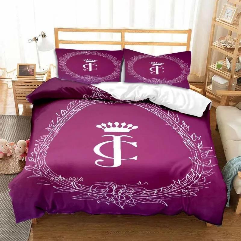 

Новий 3D Соковитий Кутюр Всесезонний Полуторний Комплект Постільної Білизни 3 Предмети Комплект Ковдри Покривало для Ліжка Двоспальний Королівський Чохол для Ковдри Домашній Текстиль AU Double(180x210cm)