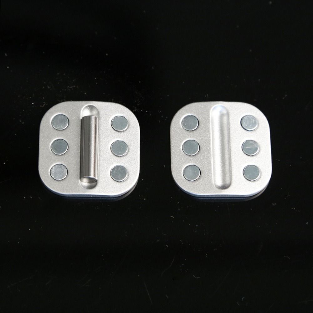 Enhanced Focus Fidget Cliker Button Keys Metal Fidget Toys Magnetic Fidget Slider  ADHD Autism