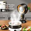 Desktop Range Hood Extractor Exhaust Portable Small Cooker Hood USB Charging Mini Range Hood for Indoor BBQ 5V 8W