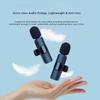Wireless Lavalier Microphone For Type-C Smartphones Mini Mic for Android Live Streaming Interviews Portable Handheld Mic