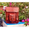 Bag Leather Messenger Shoulder Laptop Briefcase Men's Vintage Brown Genuine