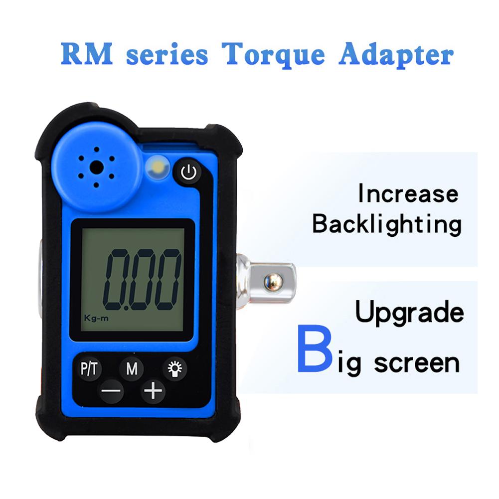 

Portable Big Screen Digital Display Meter Backlight Function Small Size Torsiometer Alarm Function LED Light