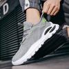 2022 Mesh Shoes Men Vulcanized Sneakers Summer Breathable Running Shoes Fashion Casual Walking Shoes Flat Shoes Tenis Masculino