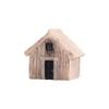 1 Stück Holzhaus Zimmer Klassisches Holzhaus Gebäude Dorf Abgeschiedenheit Handwerk Figur Ornament Miniaturen DIY Dekoration