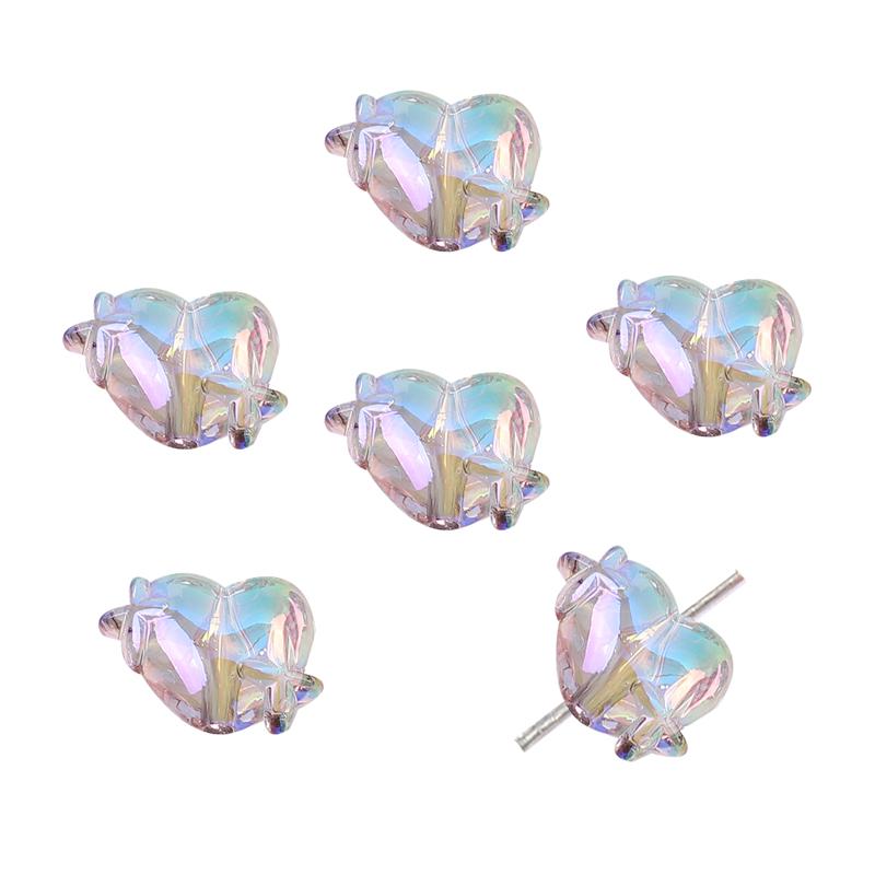 5/10 bucăți margele acrilice, mărgele de dragoste cu stea colorate pentru bricolaj, colier, brățară, cercei, bijuterii