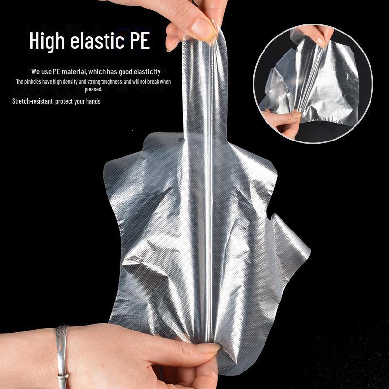 Catering Takeaway Thick Disposable Food-Grade PE Gloves - 100 Bags