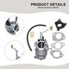 For RS5500 Carburetor for 389cc Engine Direct Replacement 0G8442G110 G0066720 G0066740 with Installation Parts