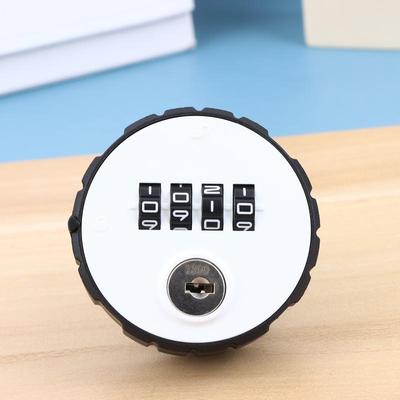 Hardware Drawer Door Anti-Theft With Key Drawer Lock Combination Cabinet Cam Lock 4 Digital Round Padlock