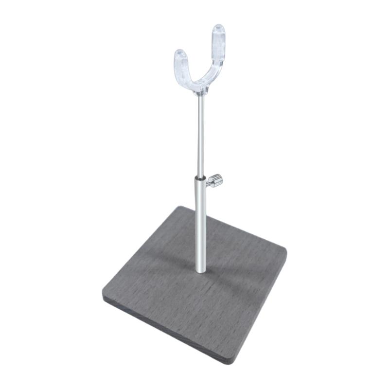

Versatile Doll Holder for Various Sizes Including Wooden Base Construction for Safe Use