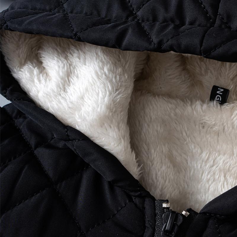 Kinder Jungen Teddy Kapuzenmantel Fleece Reißverschlussjacke Mädchen