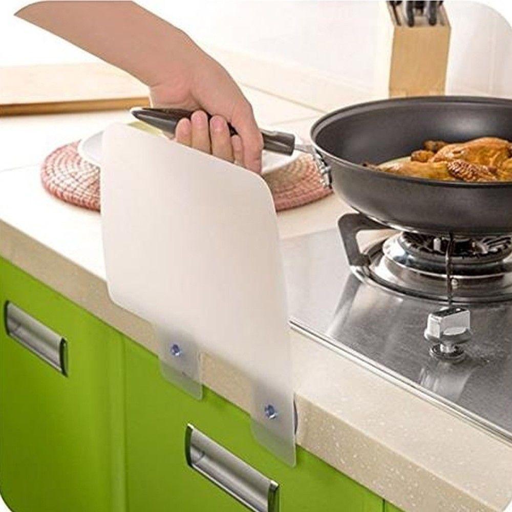 Kitchen Accessories Sucker Plastic Water Splash Sucker Baffle Sink Baffle Plastic Dam-board