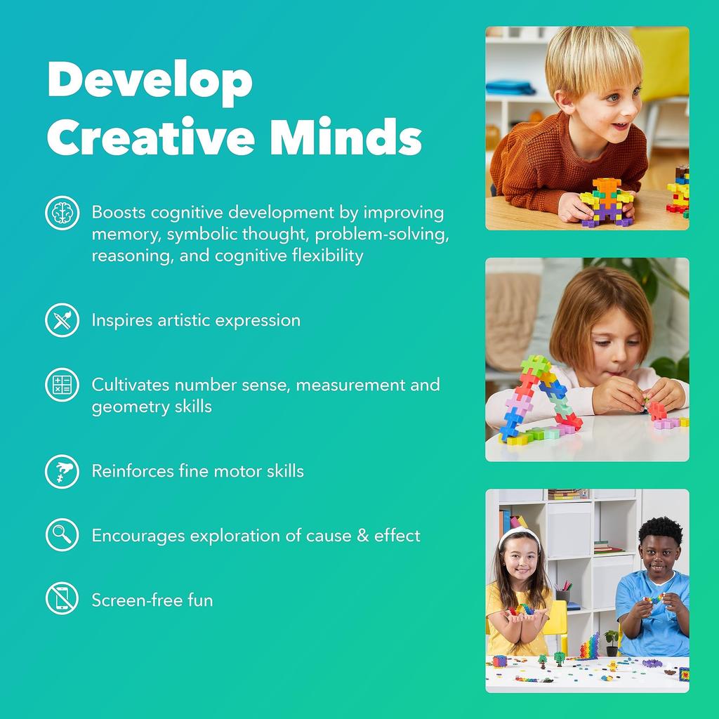 Plus Plus BIG Mix Assortment 200 Pieces P3413