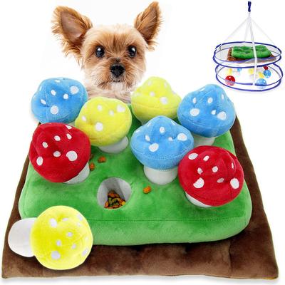 POOKIE Animal de companie Câine Educativ Nas Miros Miros Găsește Muşcat Lipsa de a mânca Împiedică prea mâncat Include Plasă de uscare a hainelor Jucărie, ciupercă, jucărie, jucărie,