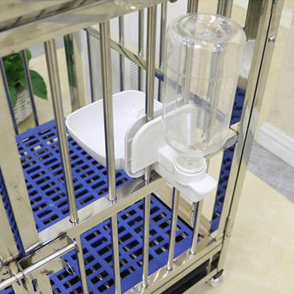 1Pc Durable Plastic Pet Water Bottle Automatic Water Dispenser Hanging Equipment For Supplies Pet Products Water Fountain