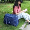 Faltbare Reisetasche mit großem Fassungsvermögen und Steckplatz für Trolleygriff - Perfekt für Kurztrips und zur Aufbewahrung von Kleidung
