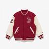 New Era Boston Red Sox Patched Varsity Jacket Red