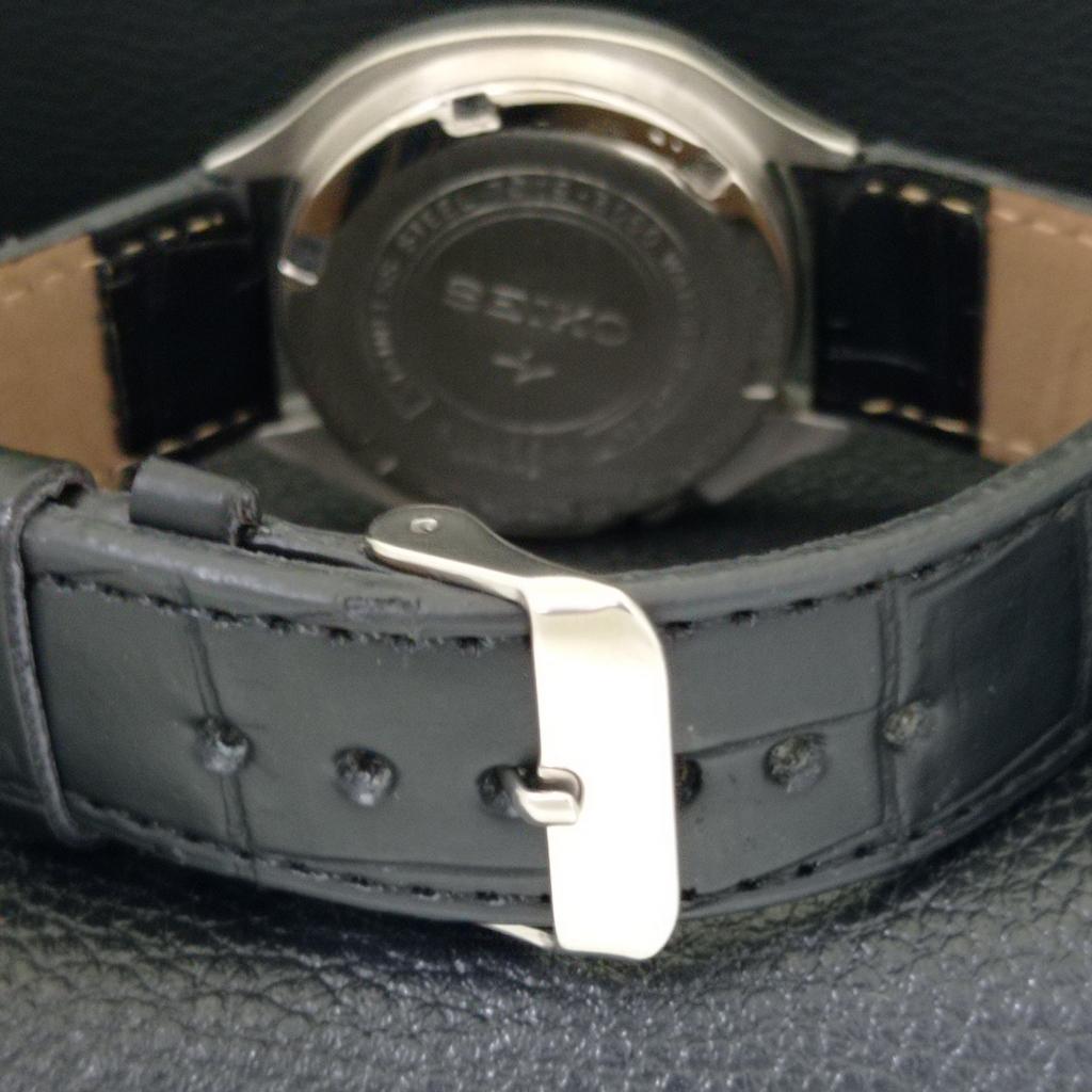 SEIKO AUTOMATIC VINTAGE JAPAN 7019A MENS FERRARI DIAL WATCH a700480-5