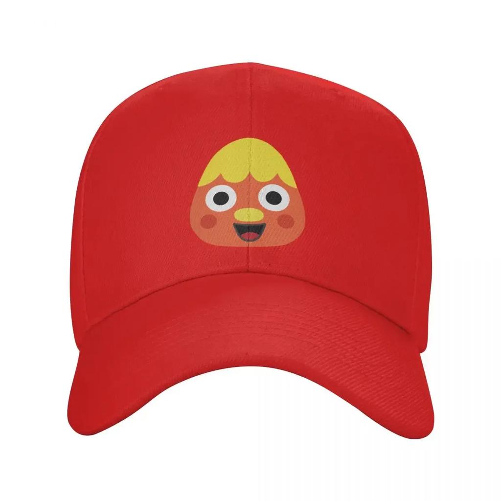 Noodle Pals Kernel Face Baseball Cap Summer Hat Fashion Beach New In Hat Hat Unisex Unisex Luxury Brand Womens