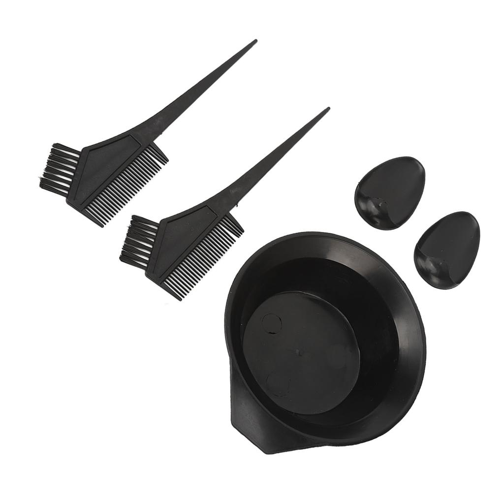 Hair Dye Coloring Kit Hair Household Tinting Bowl Soft Dye Brush Ear Cover Hair Coloring Dye Tools