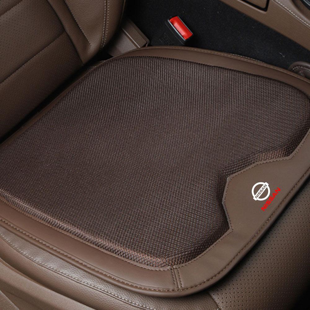 Car Seat Decorative Pad Leather Breathable Comfort Cushion Cover Accessories For Nissan Qashqai Tiida Skyline X-trail Almera