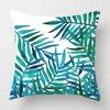 Nordic Fall Home Decor Autumn Throw Pillow Case Sofa Cushion Cover Modern  Plant Green Leaf