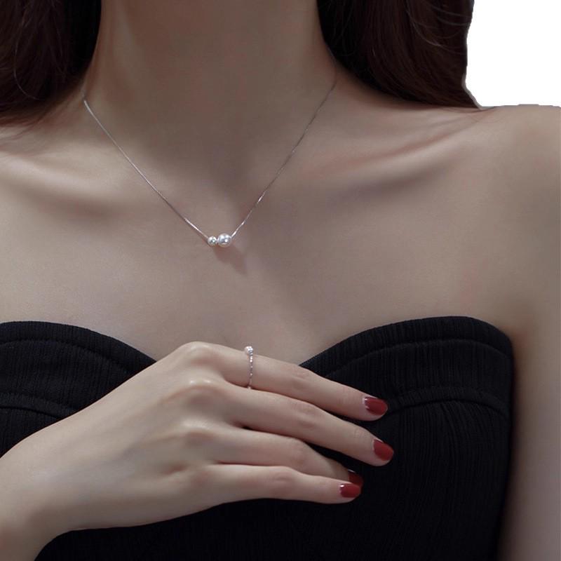 Zhuji Double Pearl Freshwater Pearl Choker Necklace