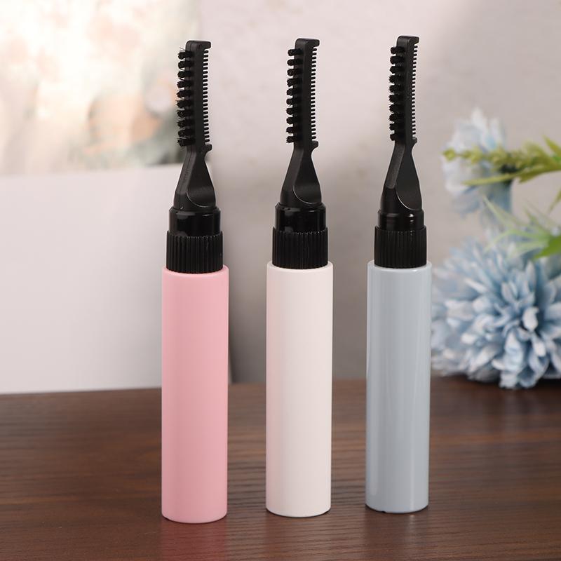 10ml Prázdná tuba na řasenku s duálním štětečkem DIY plnitelná lahvička na gel na obočí Kosmetické obaly pro prodloužení řas