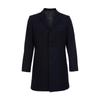 J.Lindeberg Men's Wool Blend Mid-Length Coat