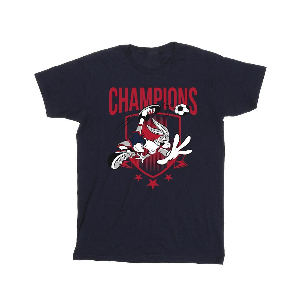 Looney Tunes Mens Bugs Bunny Champions T-Shirt