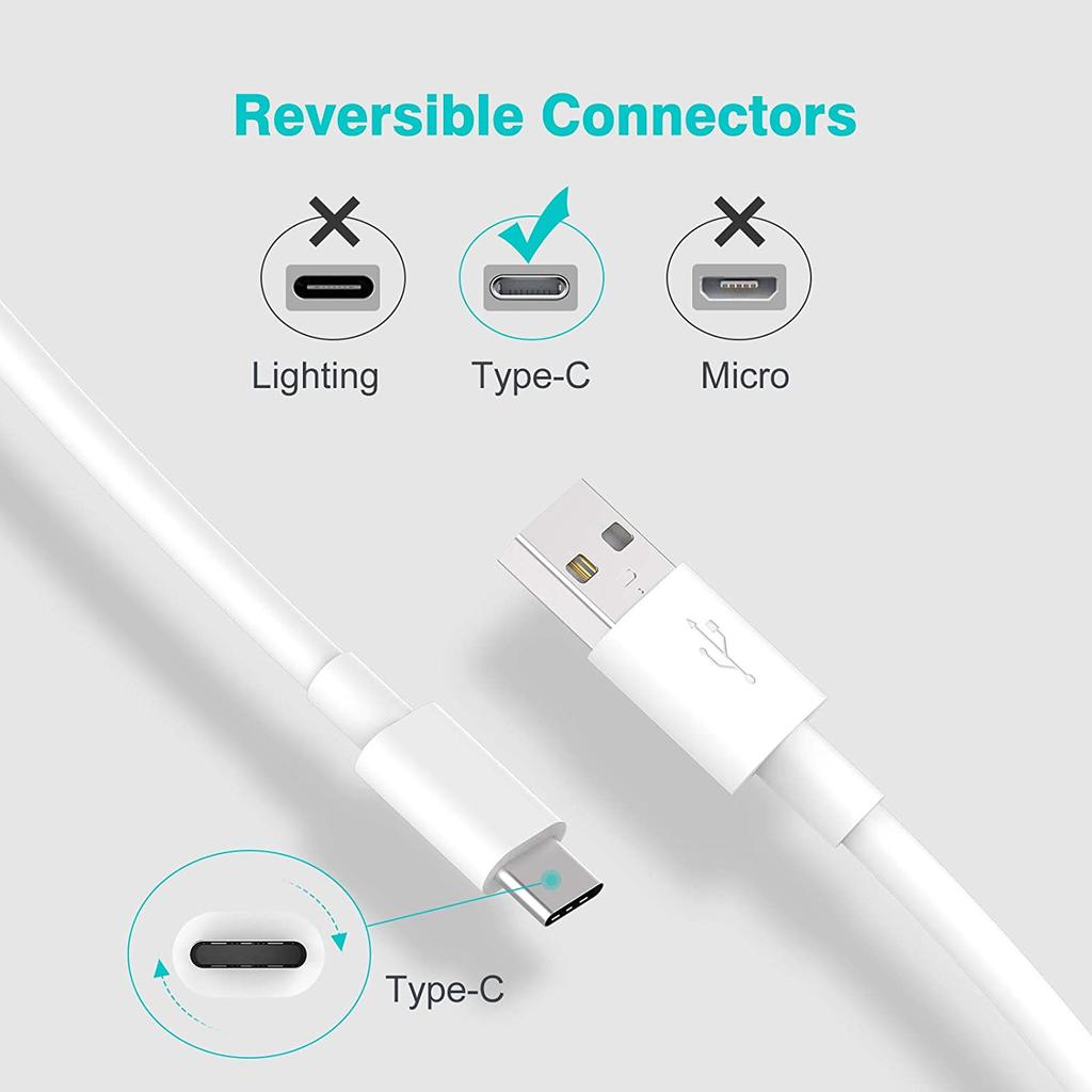 Customized Logo 1m 3A USB a To Type C Cable Fast Charging Data Cables PVC Charger for Mobile iPhone Accessories