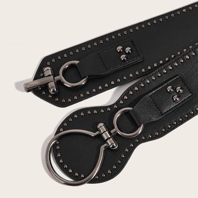 Girls Modern Waist Belt for Daily Costume Jewelry Waist Body Jewelry for Party Jeans Wide Belt Cowboy Chain