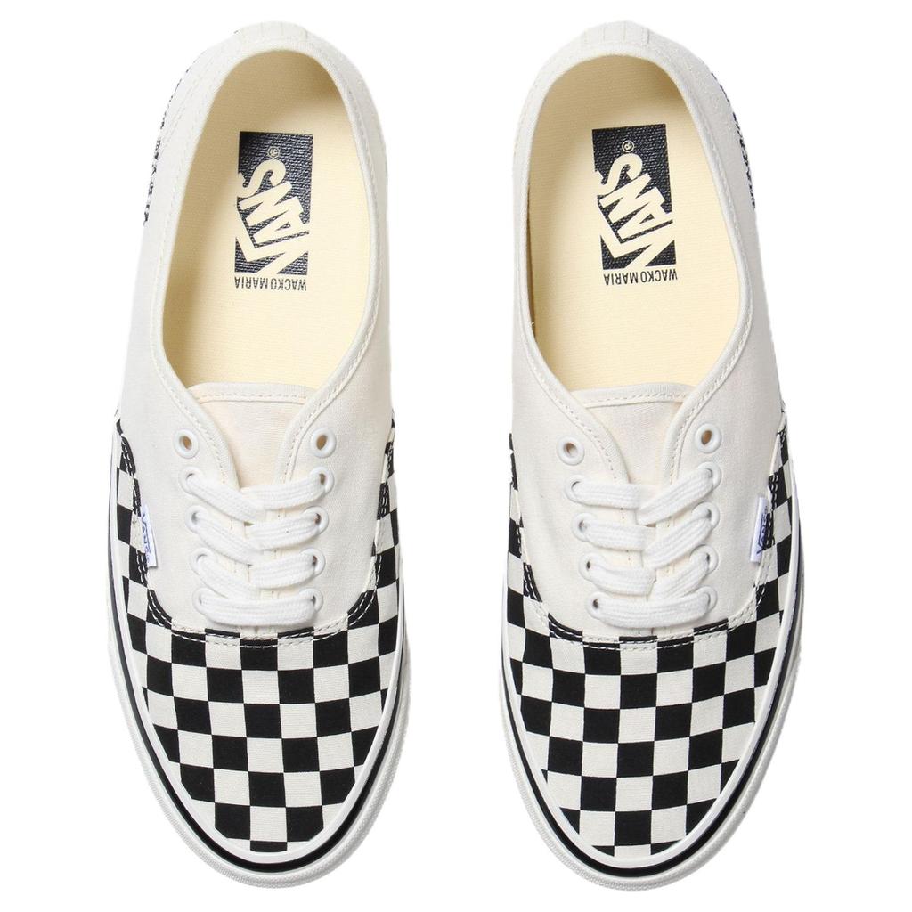 Wacko Maria X Vans Premium Authentic Fashionable Comfortable Skate Shoes Unisex Sneakers Beige Black VN000D9NCKB