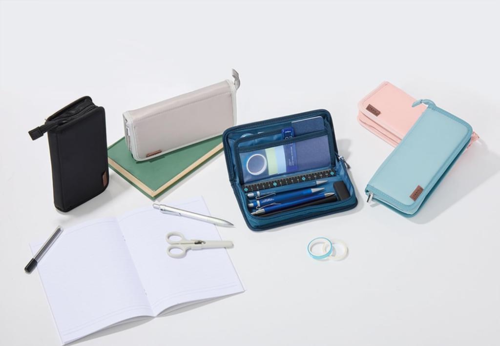 Raymay Fujii Trail Slim Pen FY1419N Etui, Grau,