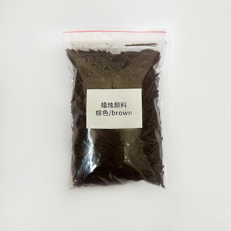

1000g Bagged Craft Candle Dye Is Suitable for Making Pigments From Handmade Diy Scented Candles 1000g коричневый