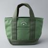 Converse Canvas Mini Tote Bag for Men and Women, TOKYO All Star Reissue (All Moss Green, Size Small)