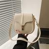 Stylish and Simple Shoulder Bag 2025 Spring New Bag Women's Niche Trend Saddle Bag Retro Personalized Messenger Bag