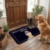 40*60cm Bathroom Carpet Non-slip Door Carpet Creativity Beagle Floor Mat  Home Decor