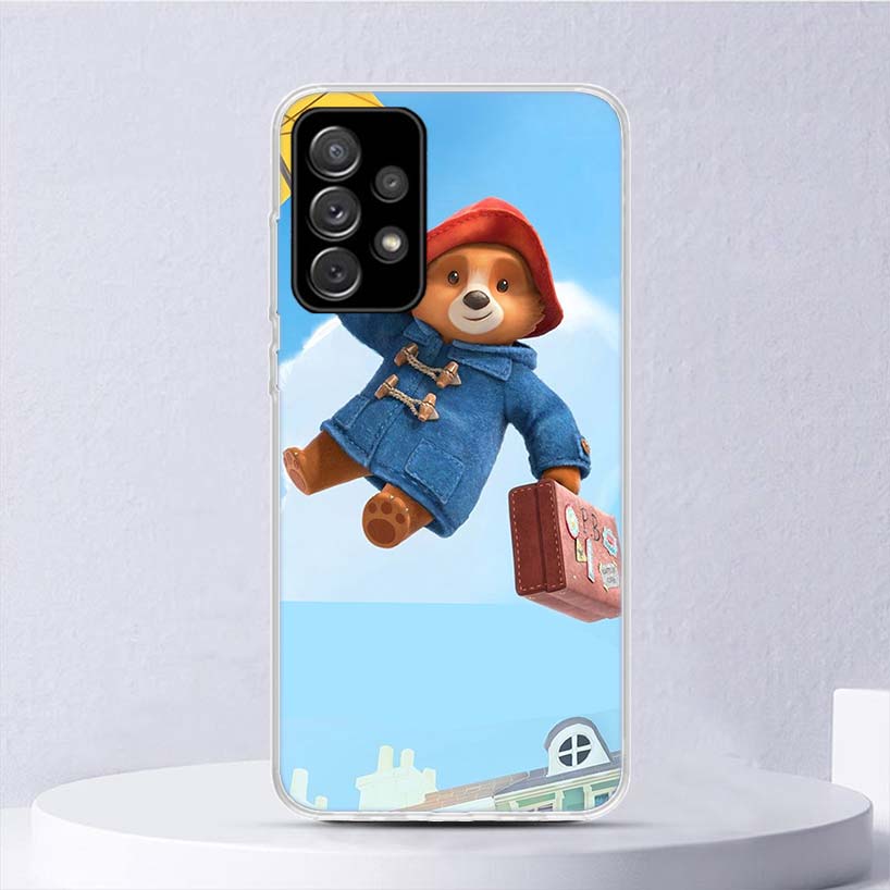 

Cute P-PaddingtonS Bear Soft Case For Samsung Galaxy A17 A16 A26 A36 A56 A15 A14 A13 A55 A54 A53 Phone Cover A25 A35 A24 A34 A23 Samsung A34
