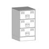 Nightstands 2 pcs. Pink 34.5 x 39 x 62 cm Steel
